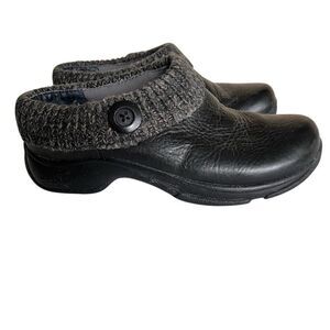 Dansko Kenzie Slip On Leather Clogs
